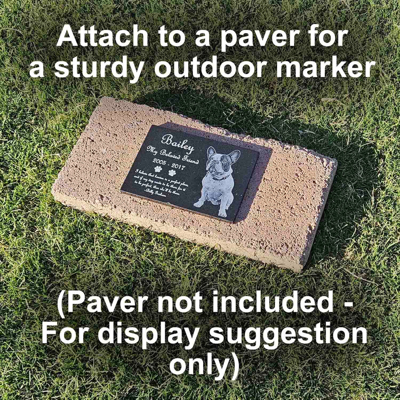 Granite Pet Memorial Stone